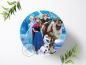 Preview: Frozen Die Eiskönigin Tortenaufleger Ø 20cm, 1224